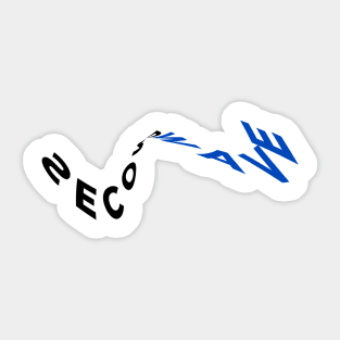 Second Wave 20 Sticker